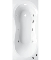 Ванна Alpen Mars 170x75 с гидромассажем