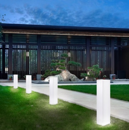 Светильник Колонна 30х115 питание от сети 220В, RGB