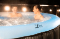 MSpa LR062U-GL СПА-бассейн 204х70см "Glow" 930л, круглый, аэромассаж, Led-подсветка MSpa LR062U-GL СПА-бассейн 204х70см "Glow" 930л, круглый, аэромассаж, Led-подсветка